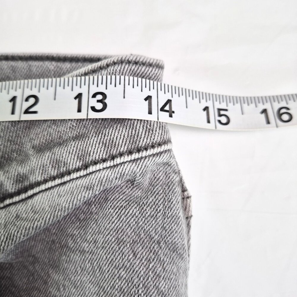 Abercrombie & Fitch Curve Love Jeans Size 28 Ultra High Rise 90's Straight Leg - Picture 5 of 8